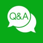 Question and Answer Chat Bubble Icon